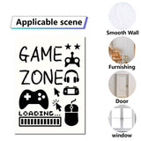 Craspire 8 Sheets 8 Styles PVC Waterproof Wall Stickers, Self-Adhesive Decals, for Window or Stairway Home Decoration, Rectangle, Daily Life Pattern, 200x145mm, about 1 sheets/style