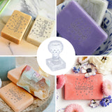 Plastic Stamps, DIY Soap Molds Supplies, Square, Cat Pattern, 38x38mm