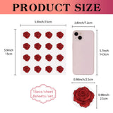 Craspire Waterproof Self-Adhesive Picture Stickers, Flat Round, Gold, Fly Pattern, 150x150mm, sticker: 2.5cm in diameter, 8 sheets/set.