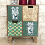 Craspire 3 Sheets 3 Styles PVC Waterproof Decorative Stickers, Self Adhesive Decals for Furniture Decoration, Mermaid Pattern, 300x150mm, 1 sheet/style