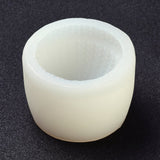 2PCS DIY Woolen Hat Candle Silicone Molds, Resin Casting Molds, For UV Resin, Epoxy Resin Jewelry Making, White, 7.5x5.2cm, Inner Diameter: 6.3cm