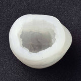 2PCS DIY Woolen Glove Candle Silicone Molds, Resin Casting Molds, For UV Resin, Epoxy Resin Jewelry Making, White, 7x5.2x7.6cm, Inner Diameter: 3.6x4.5cm