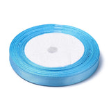 1 Roll Garment Accessories 1/4 inch(6mm) Satin Ribbon, Black, 25yards/roll(22.86m/roll)