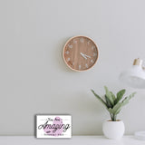 Inspirational Wooden Sign(You are Amazing Remember That)