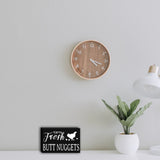 Funny Farm Decorations Signs(Farm Fresh Butt Nuggets)