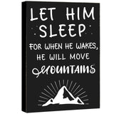 Funny Home Decorations Sign(Let Him Sleep)