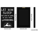 Funny Home Decorations Sign(Let Him Sleep)