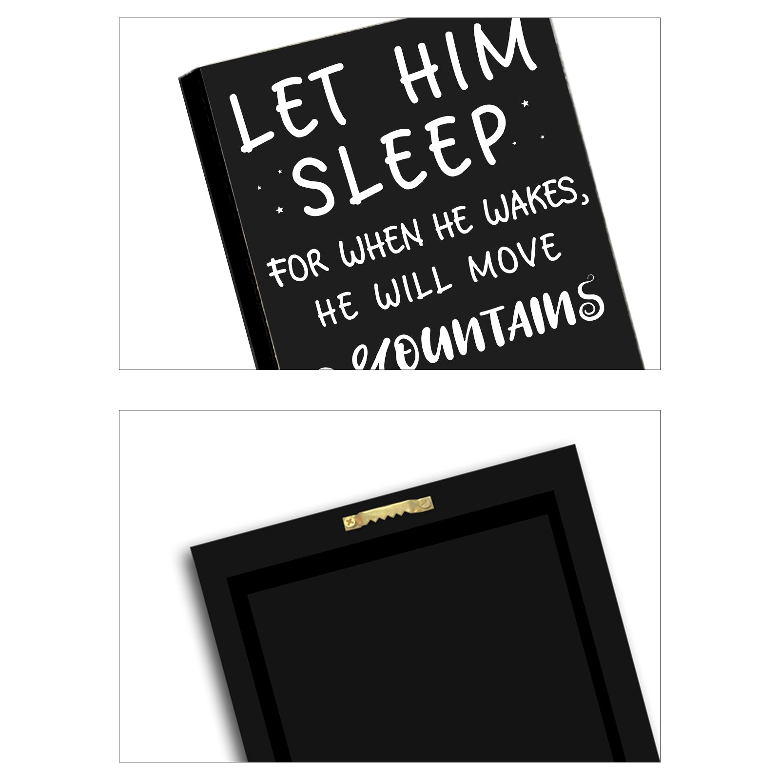Funny Home Decorations Sign(Let Him Sleep)