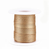 2 Bag Yarn Ribbon, for Bowknot Tie, Sew on Hair Barrette Accessories, White, 2-3/8~2-3/4 inch(60~70mm), about 38.28 Yards(35m)/Bag