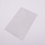 40 pc Plastic Elasticity Rhinestone Net, DIY Accessories, Festival Decoration Accessories, White, 183x122x2.5mm