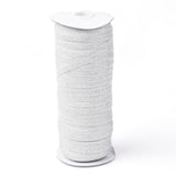 1 Roll Polyamide Elasticity Ribbons, for Sewing Craft, Gray, 5/8 inch(16mm), 100m/roll