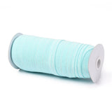 1 Roll Nylon Ribbon, Cowboy Jeans Cloth, Brown, 5/8inch(15~16mm), about 20yards/roll(18.288m/roll)