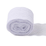 5 Roll Polyester Lace Trim, Lace Ribbon For Sewing Decoration, White, 45mm, about 1- 3/4 inch(45mm) wide, about 10.93 yards (10m)/roll