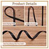 1 Roll Satin Ribbon for Hairbows Headband, Purple, Size: about 5/8 inch(16mm) wide, 25yards/roll(22.86m/roll)