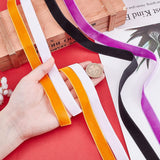20 Bundles 4 Colors 5/8 Inch(16mm) Vintage Velvet Ribbon Single Face Wrapping Ribbon for Package Wrapping Hair Bow Clip Accessory Wedding Decoration DIY Craft