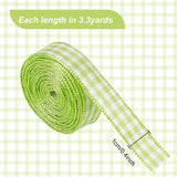 59 Yards Gingham Polyester Ribbon 18colors 3/8 Inch x 3.28yards Plaid Tartan Fabric Craft Ribbon for Hair Accessories Craft and Gift Wrapping Party Decorations