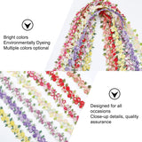 Flower Polyester Trim Ribbon, for Curtain Lace Trimmings, Light Coral, 3/4 inches(20mm)