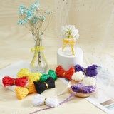 1 Set 2 Rolls Gingham Ribbon Black and White Plaid Burlap Ribbon Christmas Wrapping Ribbon Wired Plaid Ribbon for Christmas Wreaths Craft Holiday Decoration