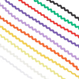 1 Set 2 Rolls Gingham Ribbon Black and White Plaid Burlap Ribbon Christmas Wrapping Ribbon Wired Plaid Ribbon for Christmas Wreaths Craft Holiday Decoration