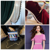 1 Bag 10 Yards Gold Braid Lace Trim 3/8 inch Wide Polyester Woven Gimp Braid Trim Centipede Decorated Lace Ribbon for Costume DIY Crafts Sewing Jewellery Making Home Decoration Beige