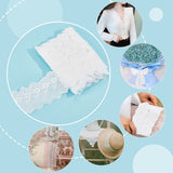 1 Bag 7.5 Yards Cotton Lace Trim Eyelet Embroidery Fabric Curtain Tablecloth Slipcover Bridal DIY Clothing/Accessories for DIY Craft Sewing Wedding Decoration 90Mm Wide
