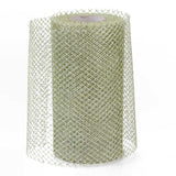 5 Roll Glitter Deco Mesh Ribbons, Tulle Fabric, Rhombus Mesh Tulle Fabric, for Wedding Party Decoration, Skirts Decoration Making, Mixed Color, 5.86~5.94 inch(14.9~15.1cm),  10yards/roll