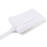 1 Roll Lace Trim Cotton String Threads for Jewelry Making, White, 35mm, 100yards/roll