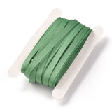 1 Roll Satin Ribbon for Gift Package, Green, 1/4 inch(7mm) wide, 25yards/roll(22.86m/roll)