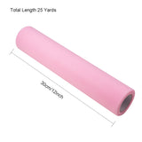 10 Roll Deco Mesh Ribbons, Tulle Fabric, Tulle Roll Spool Fabric For Skirt Making, Pearl Pink, 30cm, 25yards/roll(22.86m/roll)