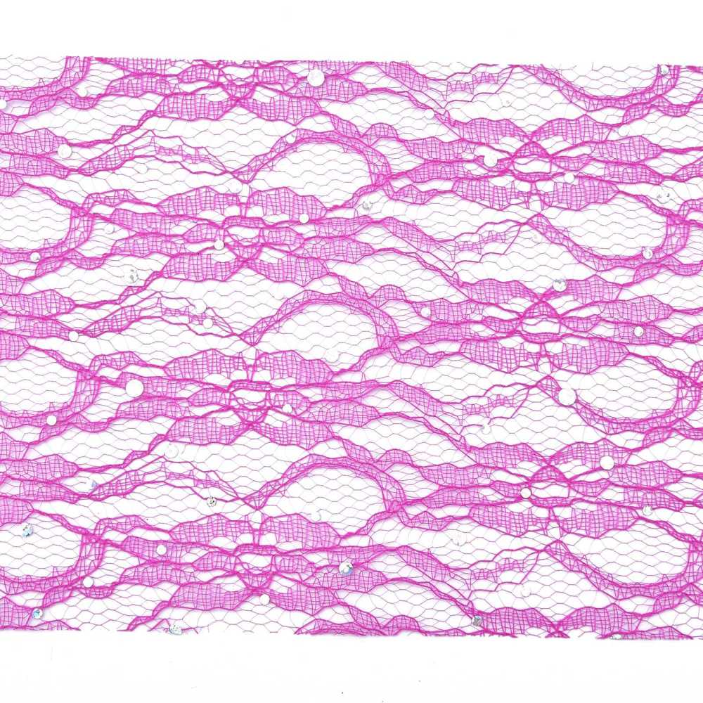 CRASPIRE 5 Roll Glitter Sequin Deco Mesh Ribbons, Tulle Fabric
