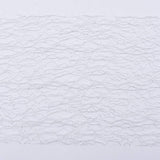 10 Roll Mesh Ribbon Roll, Spider Web Trim Ribbon Roll, for DIY Craft Gift Packaging, Home Party Wall Decoration, Silver, 6 inch(15cm),  10yards/roll