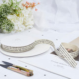 1 Roll Words Printed Cotton Ribbon, Black, 5/8 inch(15mm), about 20yards/roll(18.28m/roll)