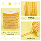 10 Roll Balloons Ribbon, Curling Ribbon, for Party Decoration, Yellow, 1/4 inch(5mm), about 500yards/roll(457.2m/roll)