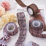 1 Roll Polyester Ribbon, Single Face Velvet Ribbon, Binary Colour, Striped Pattern, Dark Gray, 3/4 inch(19mm), about 25yards/roll(22.86m/roll)