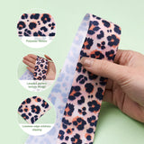 1 Roll Polyester Ribbon, Single Face Velvet Ribbon, Binary Colour, Striped Pattern, Dark Gray, 3/4 inch(19mm), about 25yards/roll(22.86m/roll)