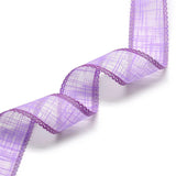 1 Bag 32 Yards 4 Colors Glitter Organza Ribbons, 1.5 Glitter Trimmings Ribbons Fabric Shimmer Ribbons with Glitter Powder for Gift Wrapping Arts Crafts and Party Wedding Accessories