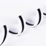 1 Roll Single Face Velvet Ribbon, White, 3/8 inch(9.5~10mm), about 50yards/roll(45.72m/roll)