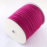 1 Roll Polyester Velvet Ribbon for Gift Packing and Festival Decoration, Blue Violet, 3/8 inch(10mm), about 50yards/roll(45.72m/roll)