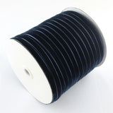 1 Roll Polyester Velvet Ribbon for Gift Packing and Festival Decoration, Cornflower Blue, 3/8 inch(10mm), about 50yards/roll(45.72m/roll)