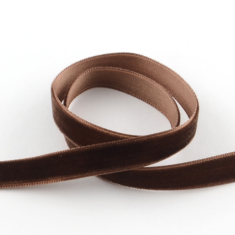1 Roll Polyester Velvet Ribbon for Gift Packing and Festival Decoration, Saddle Brown, 3/4 inch(19mm), about 25yards/roll(22.86m/roll)