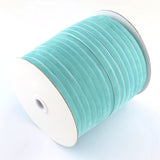1 Roll Polyester Velvet Ribbon for Gift Packing and Festival Decoration, Cerise, 5/8 inch(15mm), about 25yards/roll(22.86m/roll)