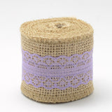 1 Set 2Rolls 2 Colors Linen Rolls, Jute Ribbons, For Christmas Craft Making, Mixed Color, 1roll/color