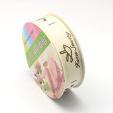 1 Box Single Face Printed Cotton Ribbon, with Double Faceed Adhesive Tape on the Other Side, Mixed Color, 5/8 inch(15mm), about 1.09yards/roll(1m/roll), 56rolls/box