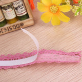 Craspire Flower Fabric Cord, with Double Side Adhesive Tape on the Other Side, Mixed Color, 18mm, about 2m/roll, 1roll/box, box: 69x52x16mm