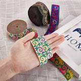 1 Bag 3 Rolls 3 Styles Polyester Grosgrain Ribbon, Single Face, Mixed Color, 1roll/style