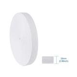 45 m Cotton Twill Tape Ribbons, Herringbone Ribbons, for Sewing Craft, White, 1 inch(25mm)