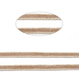 5 Group Self Adhesive Burlap Ribbon, Hessian Ribbon, Jute Ribbon, BurlyWood, 1-3/8 inch(36mm), about 2m/roll, 6rolls/group