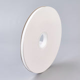 5 Roll Polyester Grosgrain Ribbon, White, 1/4 inch(6mm), about 100yards/roll(91.44m/roll)