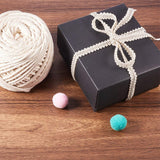 14M(15 Yards) 13mm Polyester Woven Gimp Braid Trim for Costume DIY Crafts Sewing Jewelry Making, Silver