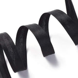 87 Yard Fold Bias Tape Polyester Ribbon, 1/2 Inch Bias Tape Black Polyester Ribbon for Home Decoration, Wrapping Gifts